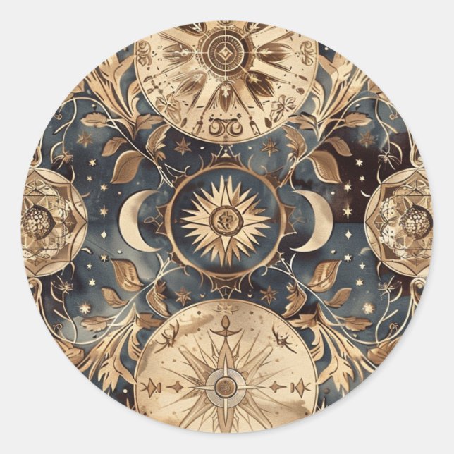 Sticker d'enveloppe personnalisée pour la carte ét (Devant)