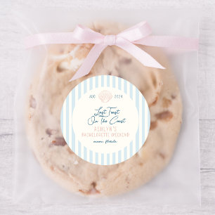 Sticker dernier Toast On the Coast Bachelorette ro