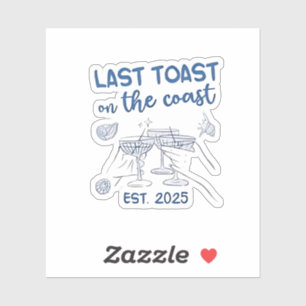 Sticker Dernier toast sur la Côte Est 2025