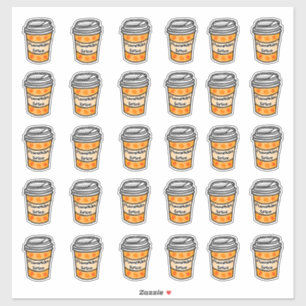 Sticker Dernière série d'autocollants Citrouilles