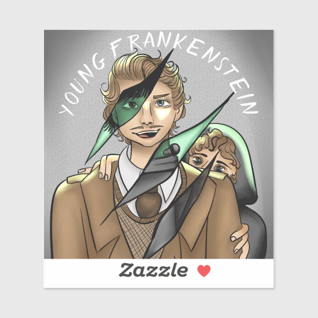 Sticker Design d'autocollant spécial Young Frankenstein (Feuille)