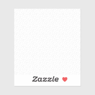 Sticker Design de langue Six