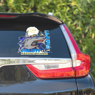 Sticker Design des Îles Marshall