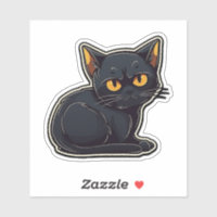 Design graphique Catitude Chat Noir