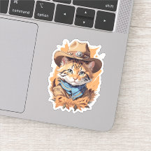 Design vintage Cowboy Kitten