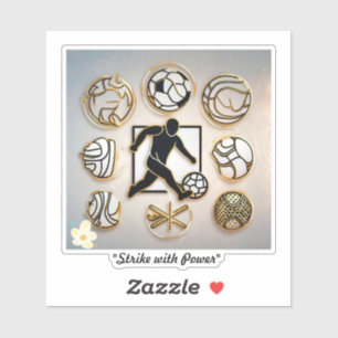 Sticker "Designs inspirés du football"