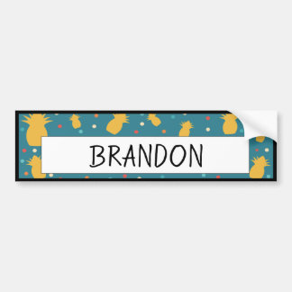 Sticker Desk pour étudiants en ananas mignonne