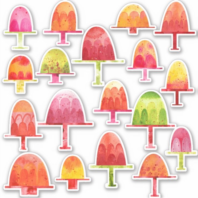 Sticker Dessert de gelées (Devant)