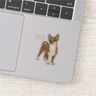 Sticker Dessin de Chihuahua pour chien