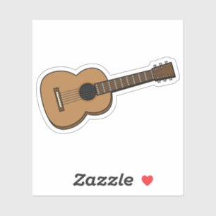 Sticker Dessin de guitare