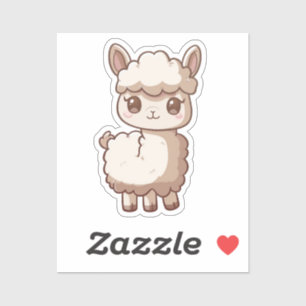 Sticker Dessin en lama