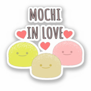 Sticker Dessins de dessin mignon Mochi