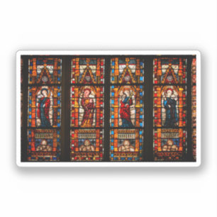 Sticker Détail en verre tendu, Cathédrale de Troyes