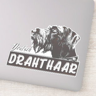 Sticker Deutsch Drahthaar