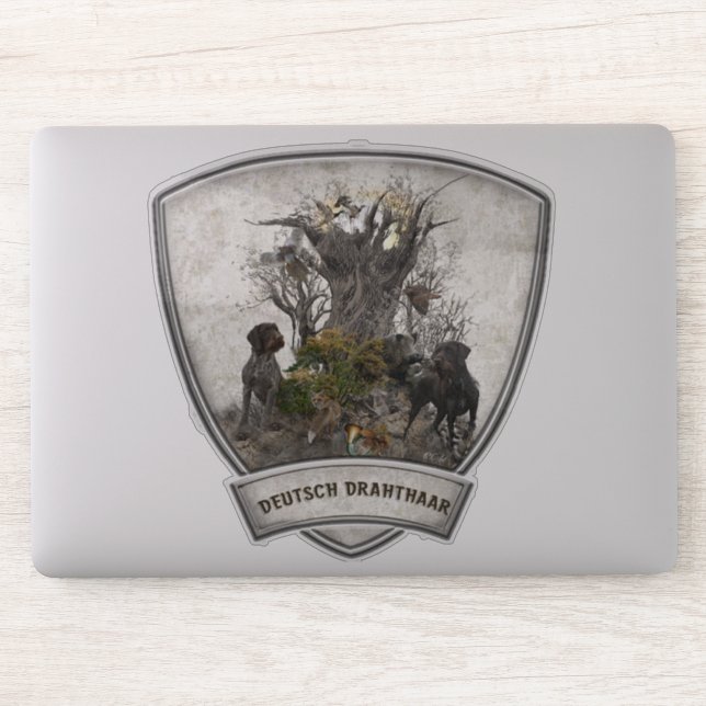Sticker Deutsch Drahthaar (Ordinateur)