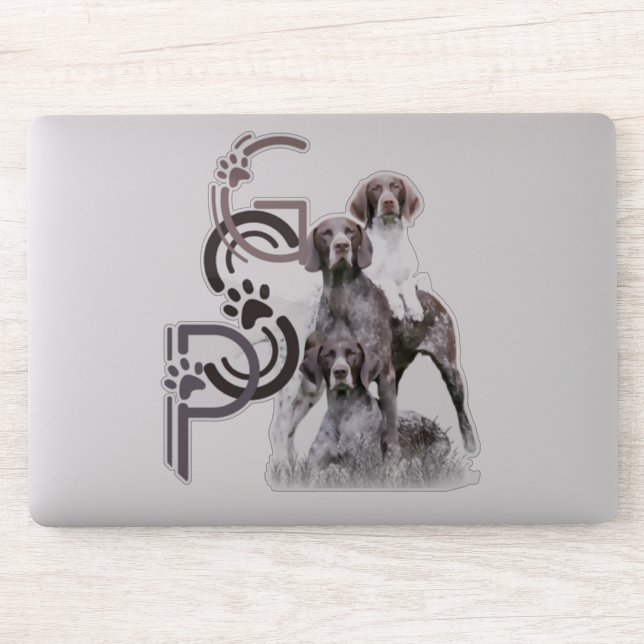 Sticker Deutsch Kurzhaar (GSP) (Ordinateur)