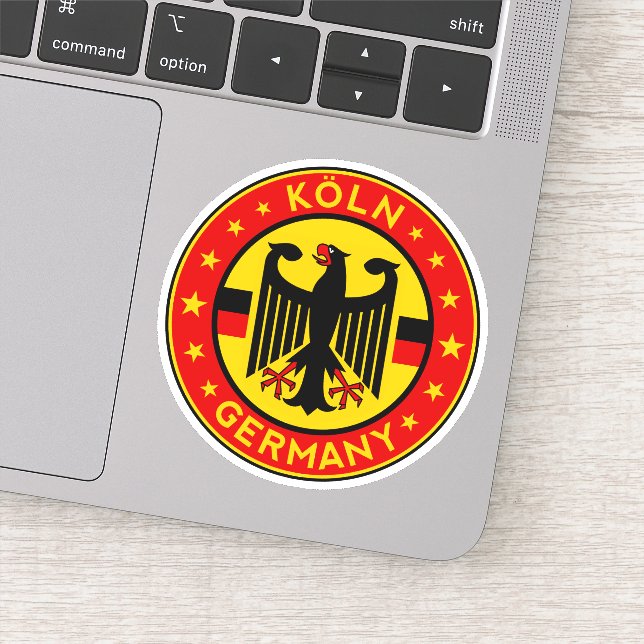 Sticker Deutschland, Cologne (Détail)