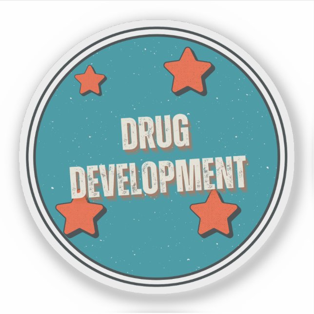 Sticker Développement de médicaments (Devant)