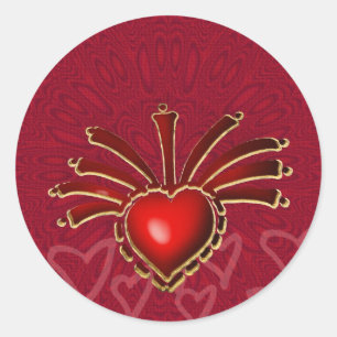 Sticker d'explosion d'amour