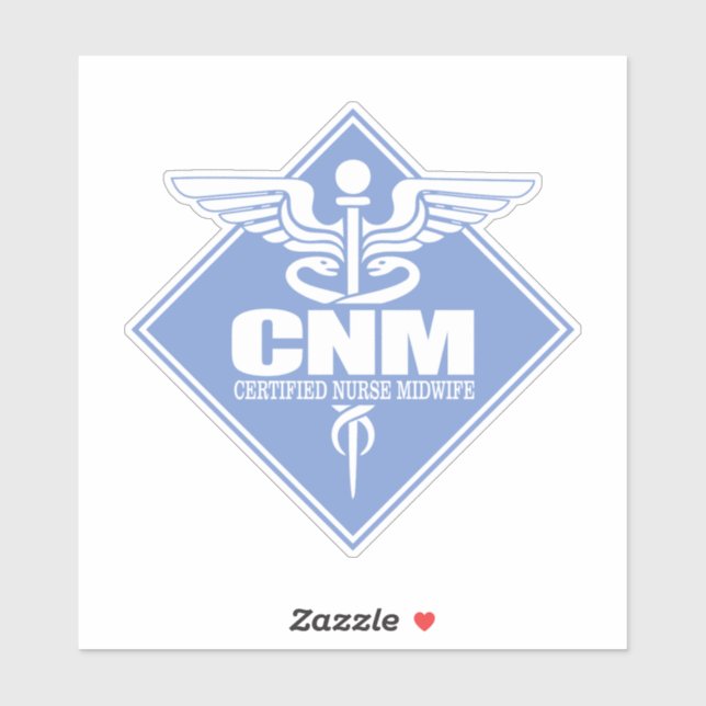 Sticker diamant CNM (sage-femme infirmière certifiée) (Feuille)