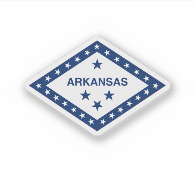 Sticker Diamant de l'Arkansas (Devant)