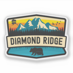 Sticker Diamond Ridge, Alaska