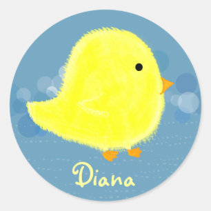 Sticker Diana Cute Baby Chick