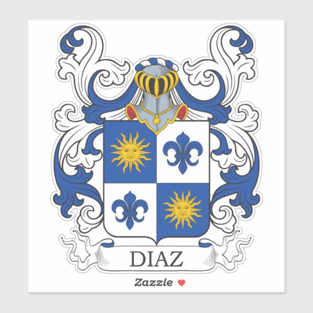 Sticker Diaz Family Crest (Feuille)