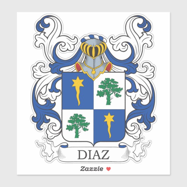 Sticker Diaz Family Crest (Feuille)
