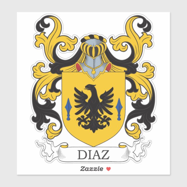 Sticker Diaz Family Crest (Feuille)