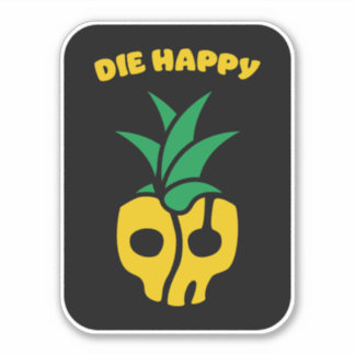 Sticker Die Happy