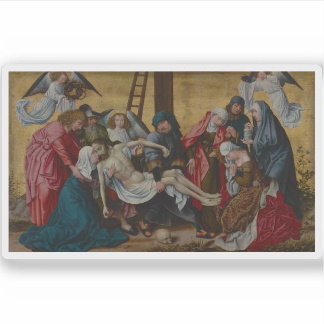 Sticker Dieric Bouts - La Déposition (Devant)