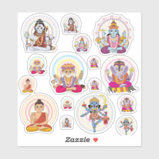 Sticker Dieux indiens