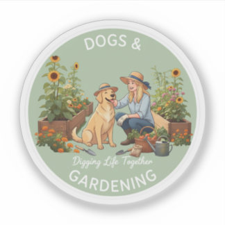 Sticker Digging Life Together