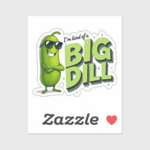 Sticker Dill Pickles Amateurs Cadeau - Drôle Drôle Dessins