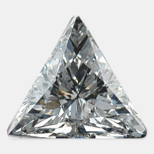 Sticker d'impression en diamant triangle