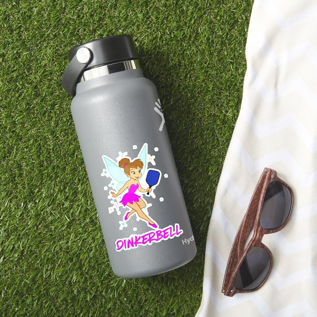 Sticker Dinkerbell Pickleball - Drôle Pickleball Pour Elle (HydroFlask Insitu)