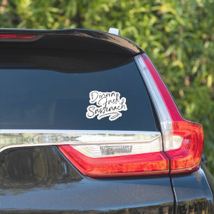 Sticker Dinna Fash Sassenach manuscrit