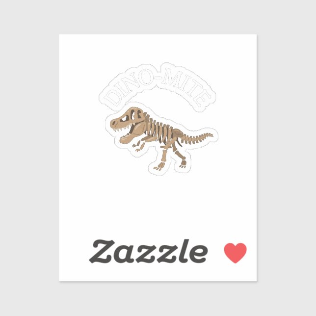 Sticker Dinomite (Feuille)