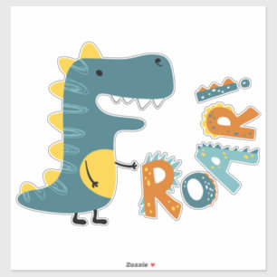 Sticker Dinosaure Cute