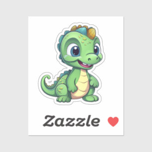 Sticker Dinosaure de dessin