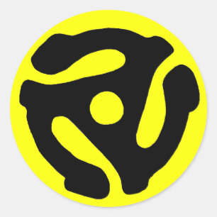 Sticker d'insertion d'enregistrement à 45 tr/min