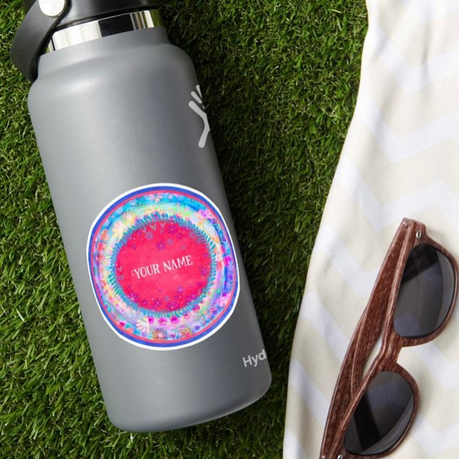 Sticker d'Inspirivité Fun Rose Floral (Créateur téléchargé)