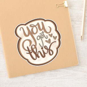 Sticker d'intégrité ‘You got this’