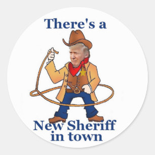 Sticker d'investiture TRUMP