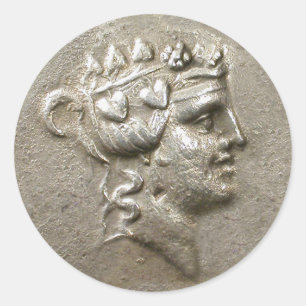 Sticker Dionysus Tetradrachm