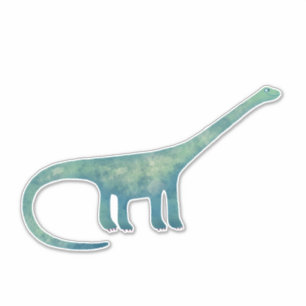 Sticker Diplodocus Dinosaur