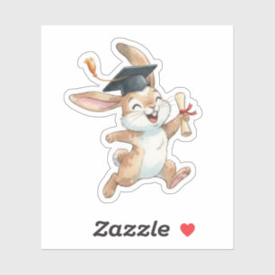 Sticker Diplôme de Lapin