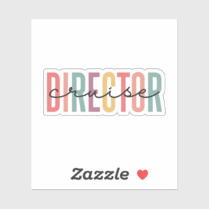 Sticker Directeur de croisière
