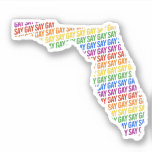 Sticker Disons Gay Floride